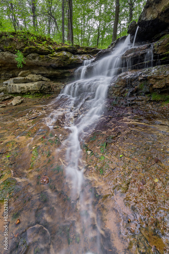 Fototapeta Naklejka Na Ścianę i Meble -  Little Indiana Waterfall