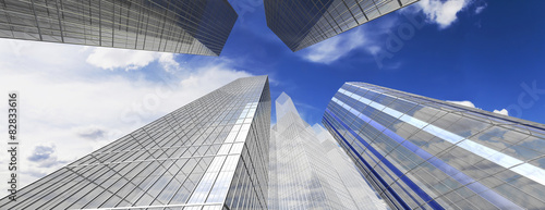 Office Building, Skyscraper against the sky