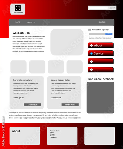 Template for website
