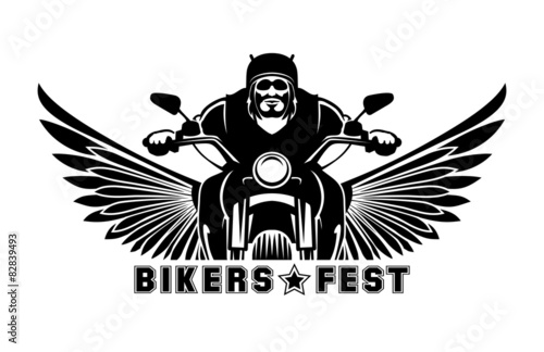 Biker logo
