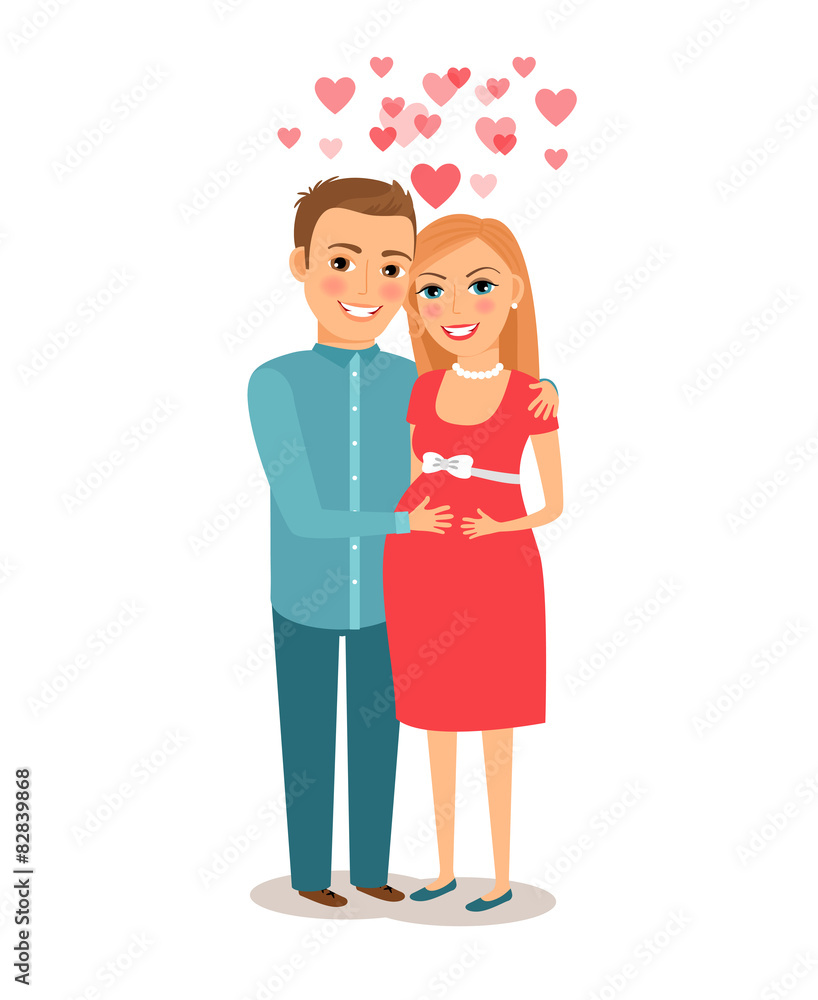Couple waiting for baby Couple waiting for baby