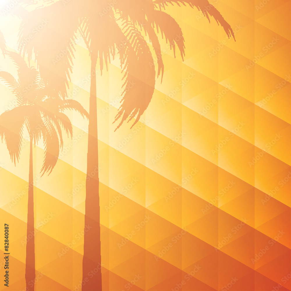 Naklejka premium Summer holiday background