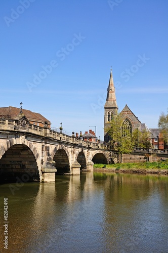 The English Bridge, Shrewsbury.