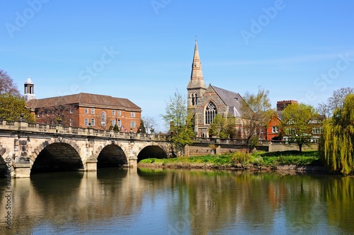 The English Bridge, Shrewsbury. photo