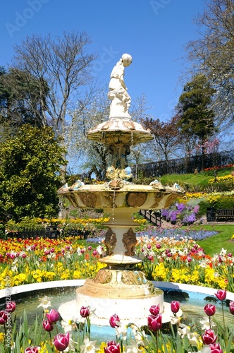 Fountain in the Dingle, Shrewsbury. © arenaphotouk