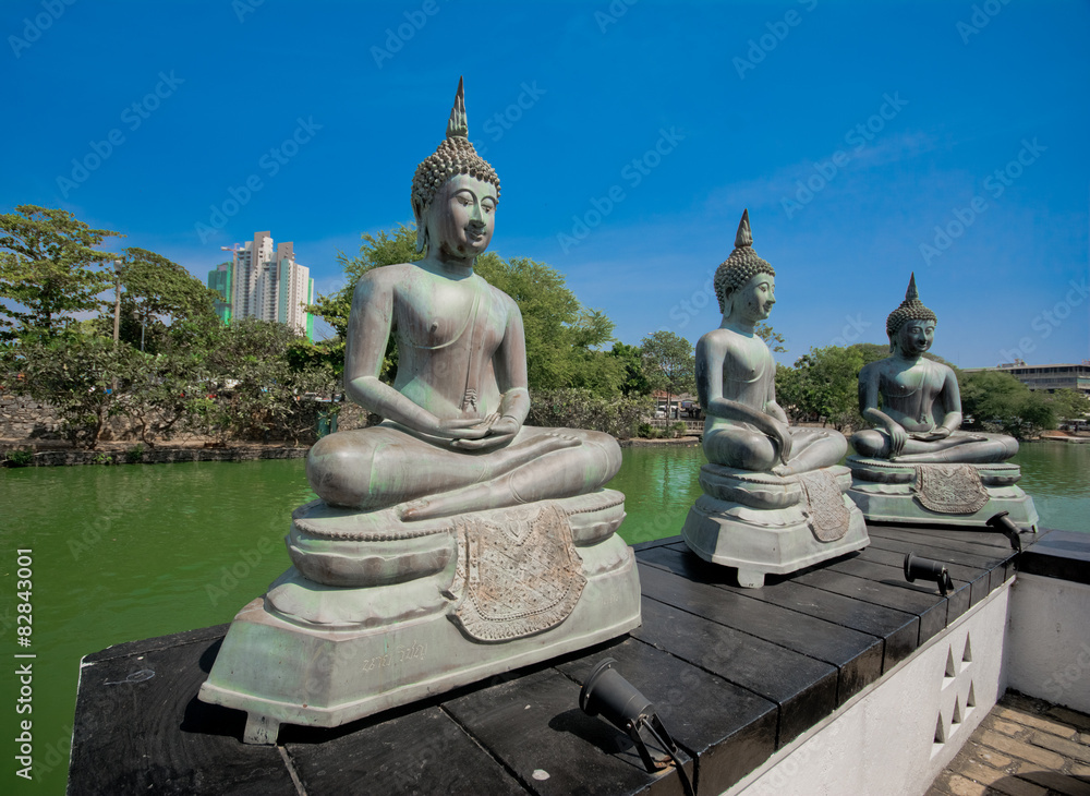 Gangarama temple, Colombo in Sri Lanka Gangarama temple, Colombo in Sri Lanka