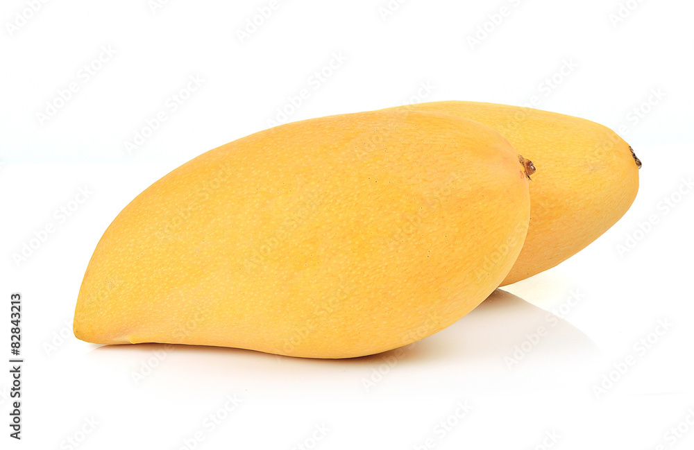 mango on white background mango on white background