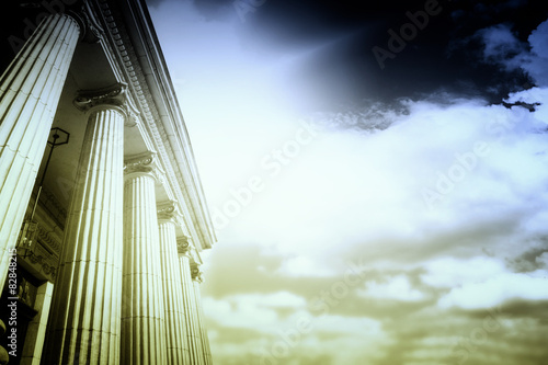 Greek pillars