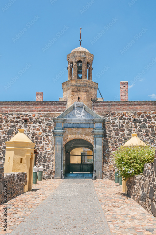 Fototapeta premium Main entrance to the Castle of Good Hope