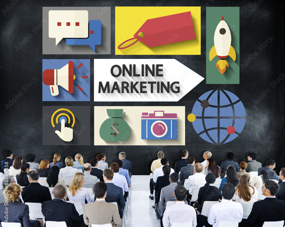Online Marketing Branding Global Communication Analysing Concept Online Marketing Branding Global Communication Analysing Concept