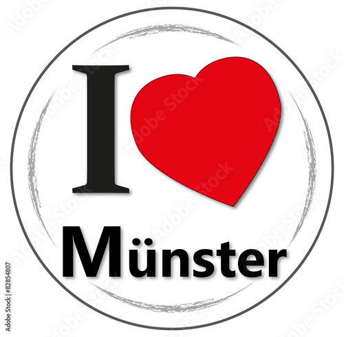I love Münster
Ich liebe Münster