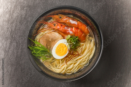 えびの塩ラーメン　ramen Japanese food
 photo