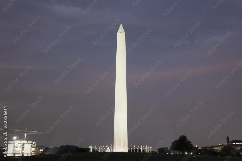 The Washington Monument, National Mall, Washington DC