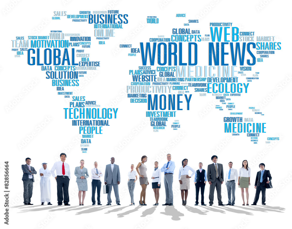 World News Globalization Advertising Media Infomation Concept World News Globalization Advertising Media Infomation Concept