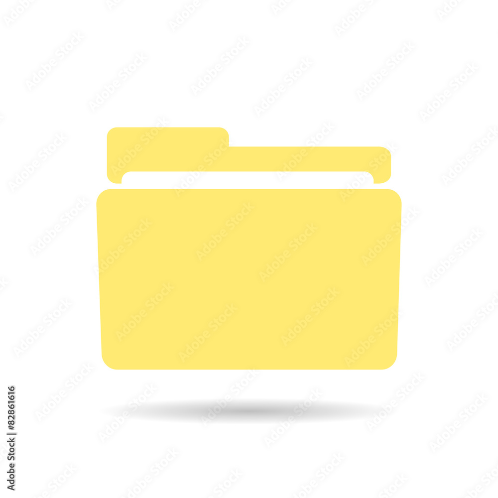 Folder icon vector illustration Folder icon vector illustration