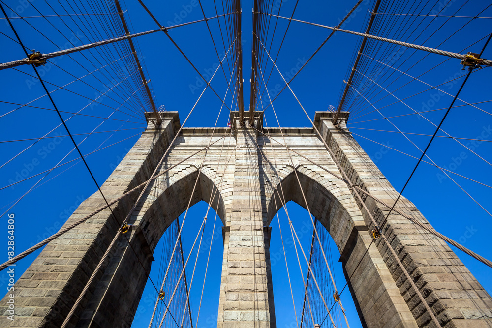 Fototapeta premium Brooklyn bridge, New York City