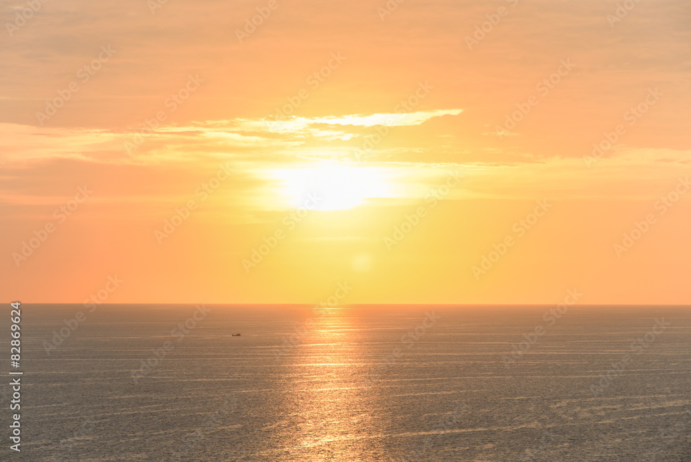 sunset at cape