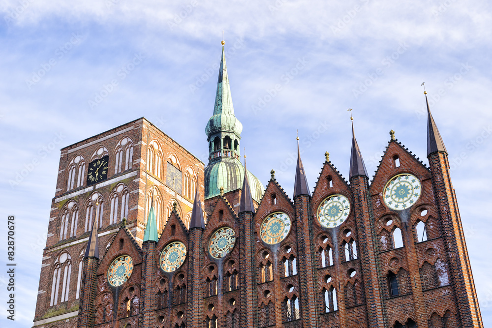 town hall Stralsund town hall Stralsund
