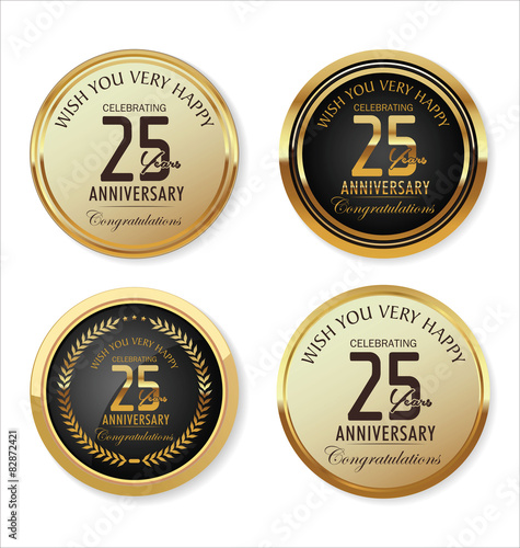 Anniversary label collection, 25 years