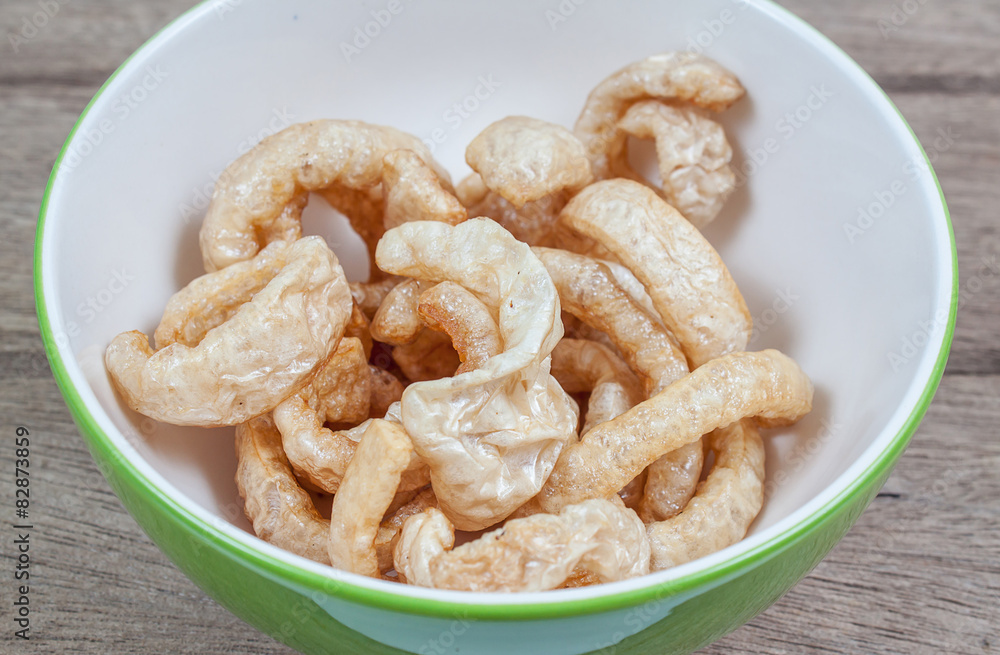 Pork snack,Pork rind, Pork scratchings, Pork crackling appetizer Pork snack,Pork rind, Pork scratchings, Pork crackling appetizer