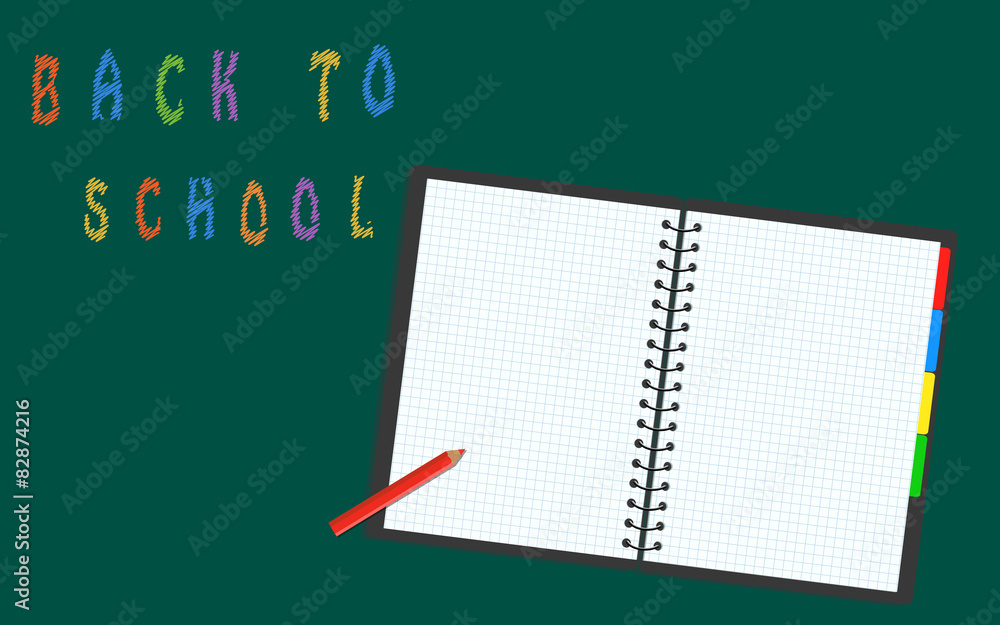 Vector Back ground for Back to School. Vector Back ground for Back to School.