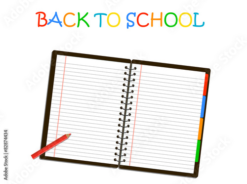 Vector Back ground for Back to School.