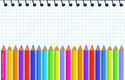 Vector Back ground for Back to School.