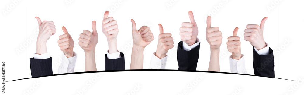 thumbs up business man thumbs up business man