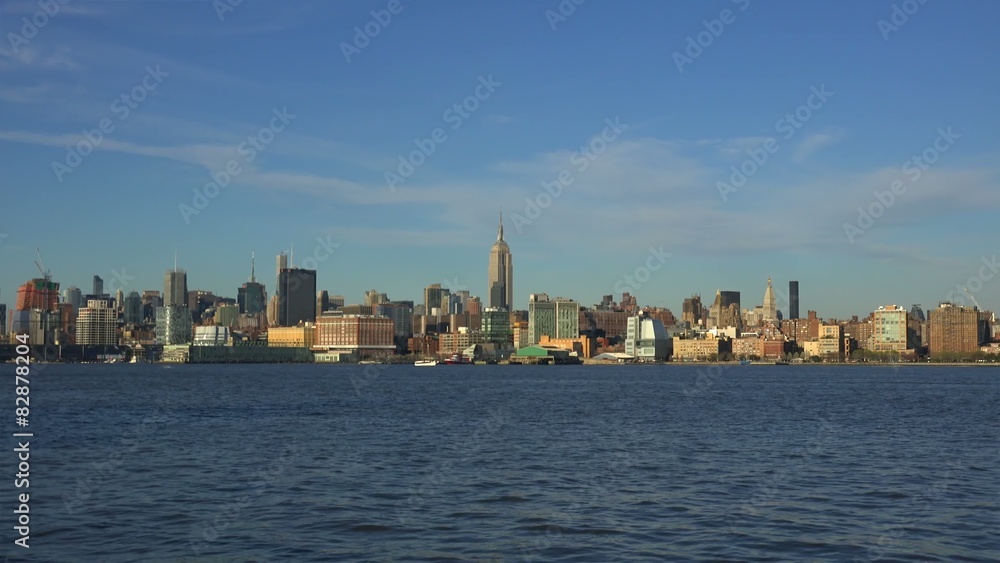 View of the Midtown Manhattan from Hoboken. NJ, USA. View of the Midtown Manhattan from Hoboken. NJ, USA.