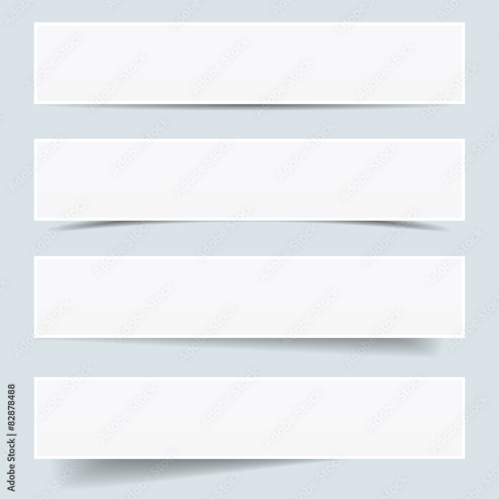 Paper Frame Collection Shadow Effect Paper Frame Collection Shadow Effect