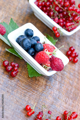 Organic berry fruits - strong antioxidants