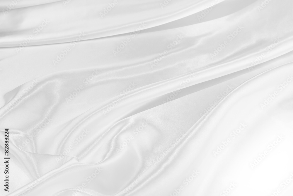 Obraz premium White silk