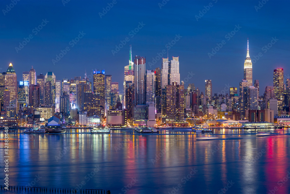 Obraz premium New York City skyline