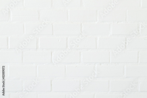 white brick wall background, texture