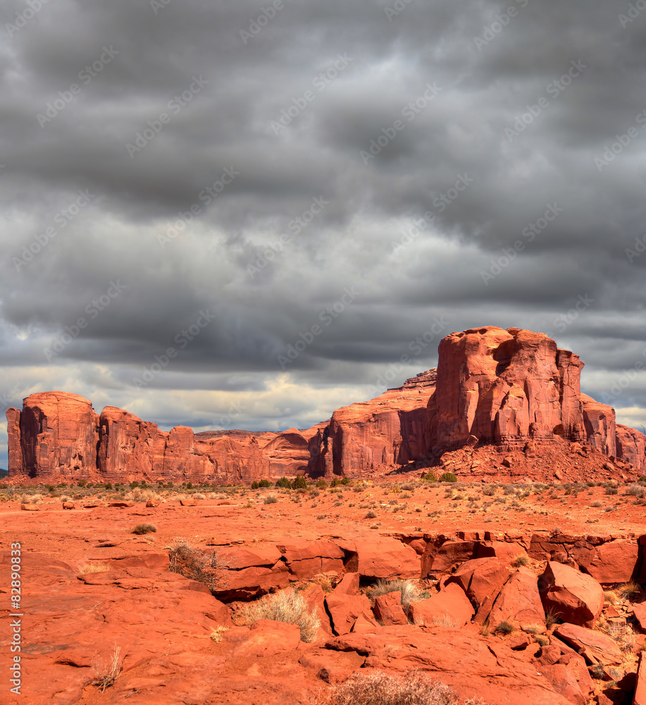 Cloudy Skies Monument Valley Cloudy Skies Monument Valley