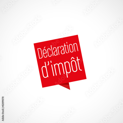 déclaration impôt