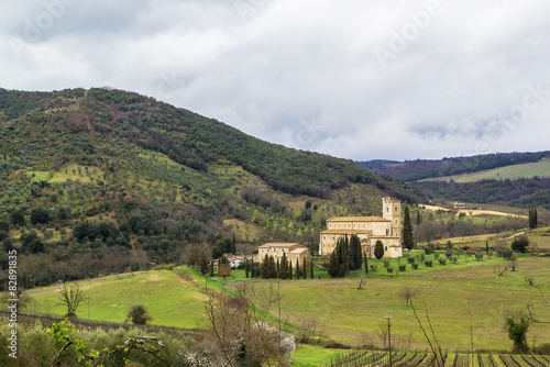 Abbey of Sant Antimo, Italy