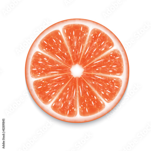 Grapefruit slice