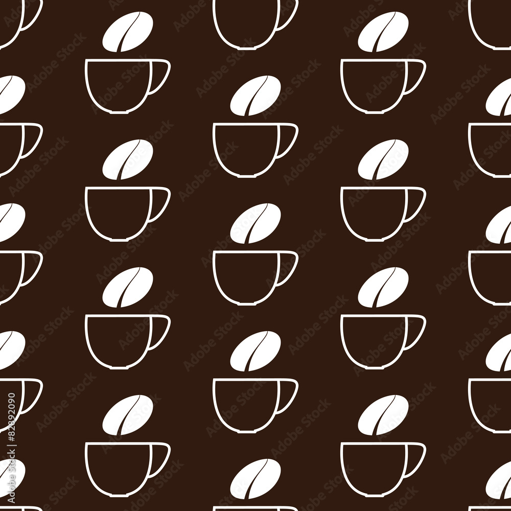 Cup and steam pattern Cup and steam pattern