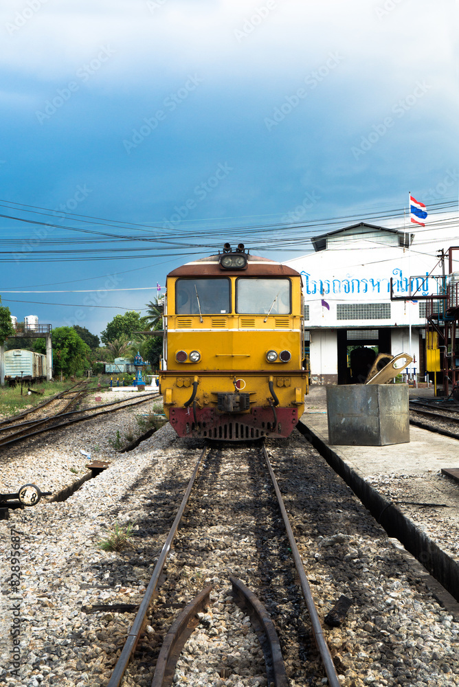 Fototapeta premium Locomotive