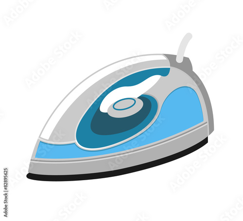 Vector flat iron icon