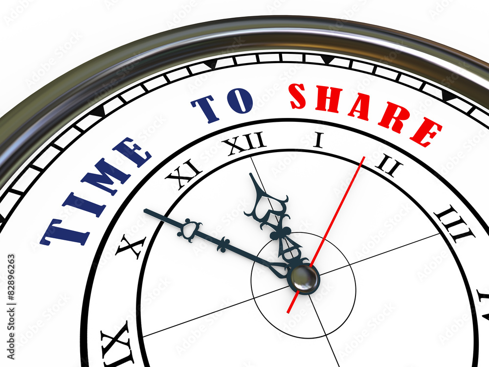 3d time to share clock 3d time to share clock