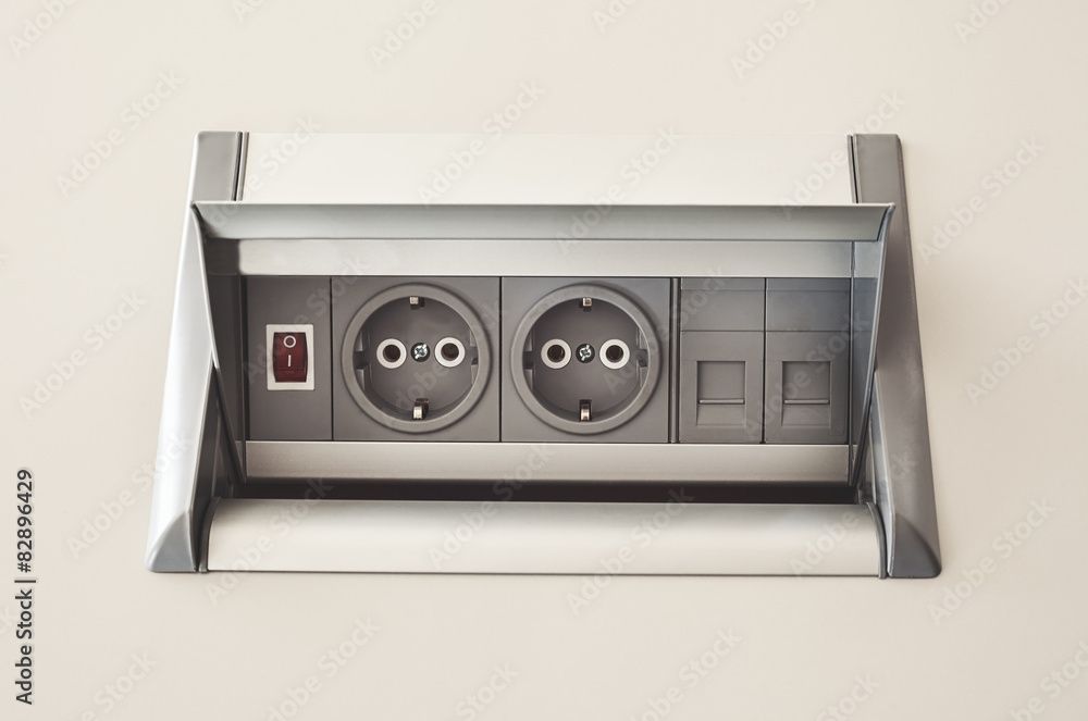 Fototapeta premium Electrical Plugs