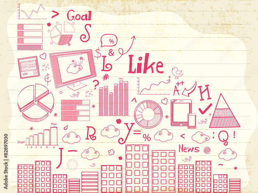 Set of Business Infographic elements. Set of Business Infographic elements.