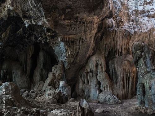 Slika na platnu cave and stalactite