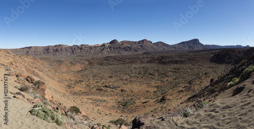 desert valley - mountain landscape