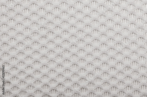 Shoes and clothing of mesh fabric texture