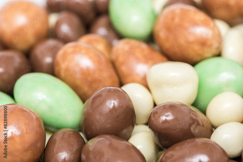 Mint And White Milk Chocolate Sweets Background Mint And White Milk Chocolate Sweets Background