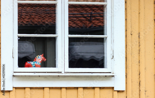 Dalahast or Dalecarlian horses (Swedish dala horse)