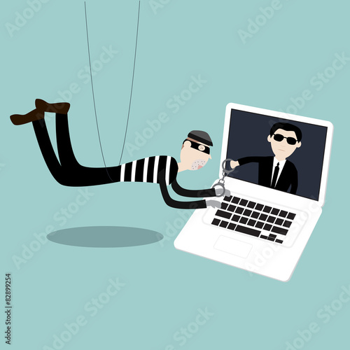 The digital thief be arrested 